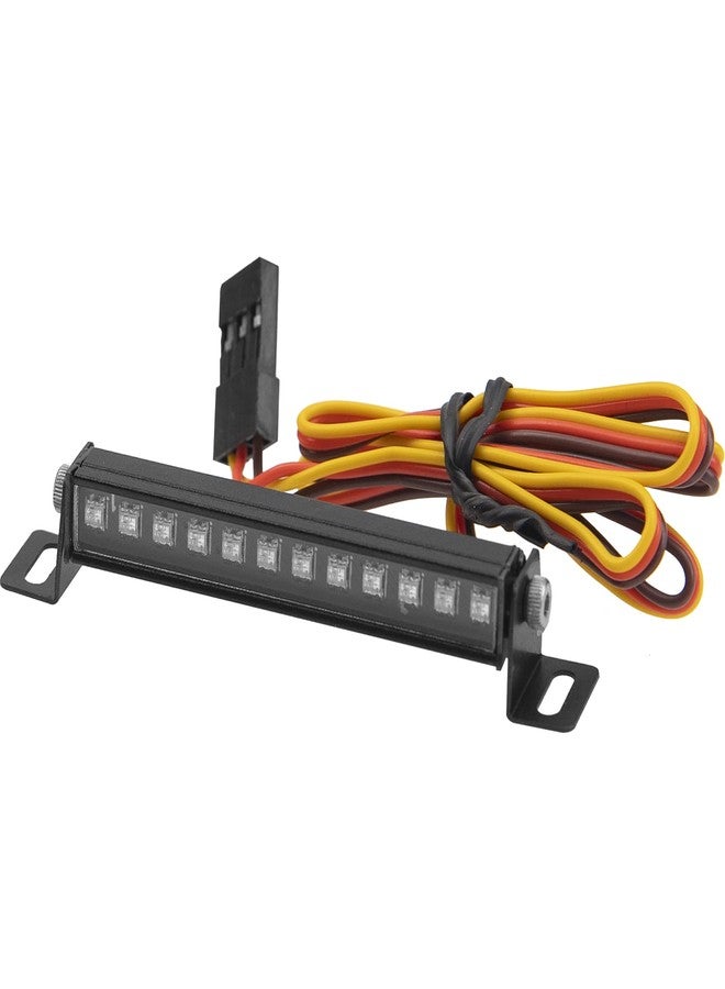 Share Goo مصباح سقف متعدد الأوضاع من ShareGoo RC LED متوافق مع سيارات الزحف Axial SCX24 Bronco C10 JLU Gladiator Deadbolt 1/24 RC (12 مصباح LED) - Image 2